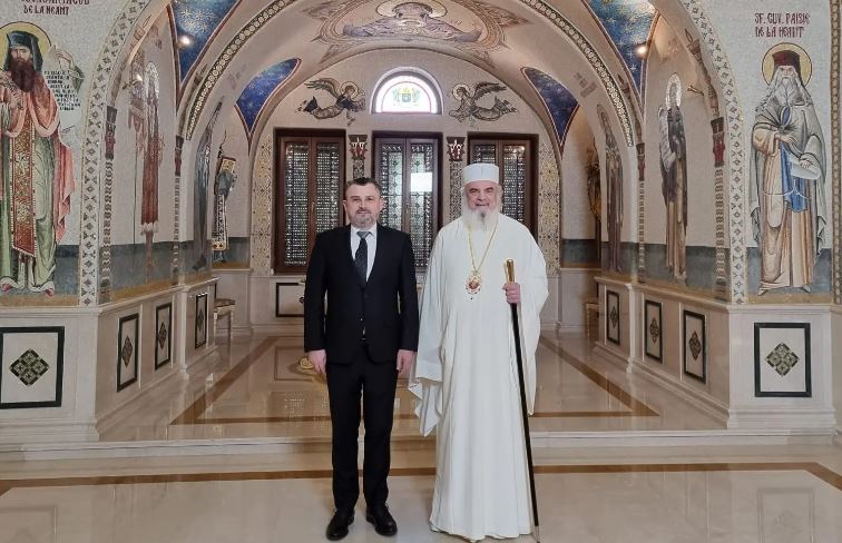 Ο Πατριάρχης Ρουμανίας υποδέχθηκε τον Γενικό Γραμματέα για τους απανταχού Ρουμάνους