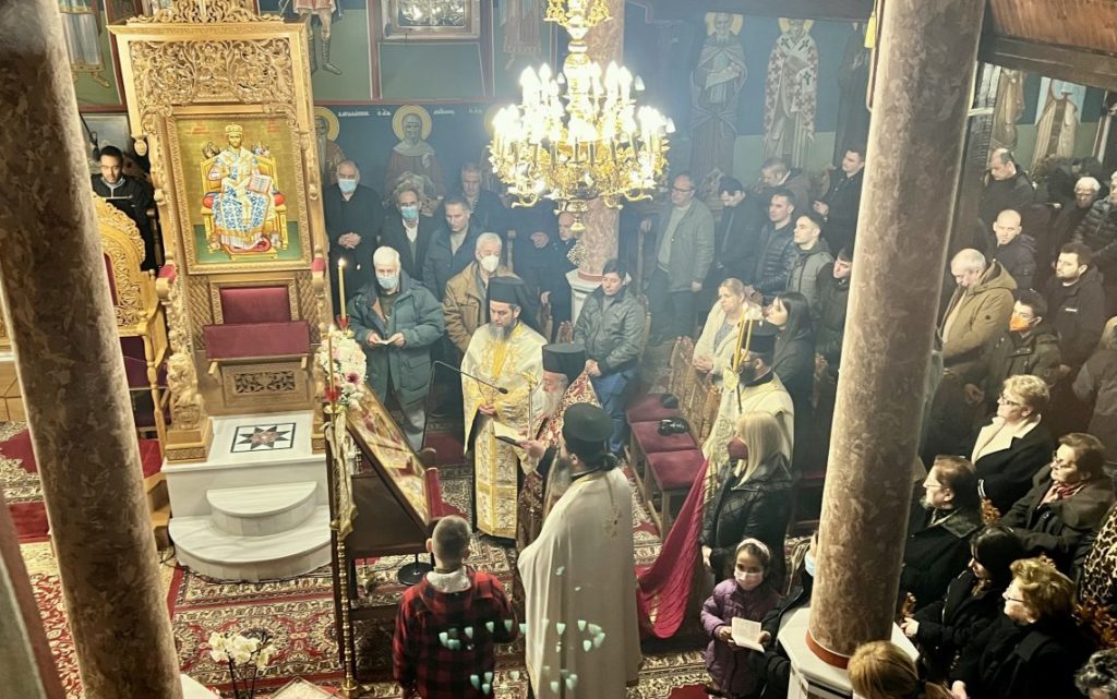 Η Ακολουθία των Α΄ Χαιρετισμών στον Μητροπολιτικό Ναό Αγίου Νικολάου Ελευθερουπόλεως