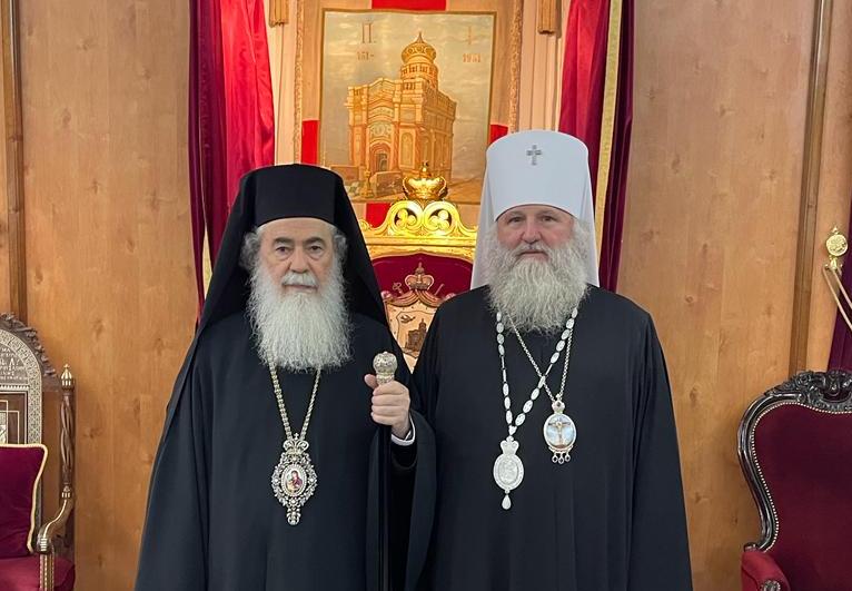 Митрополит Ханты-Мансийский и Сургутский Павел совершил богослужения в Русской духовной миссии в Иерусалиме