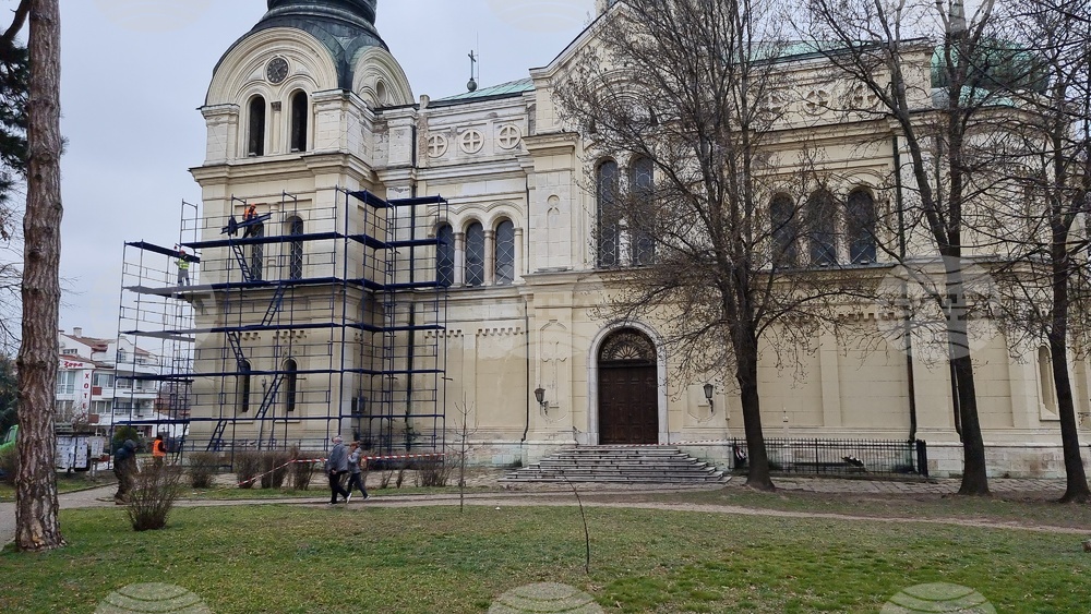 Стартира дългоочакваният ремонт на видинския катедрален храм „Св. вмчк Димитър Солунски”