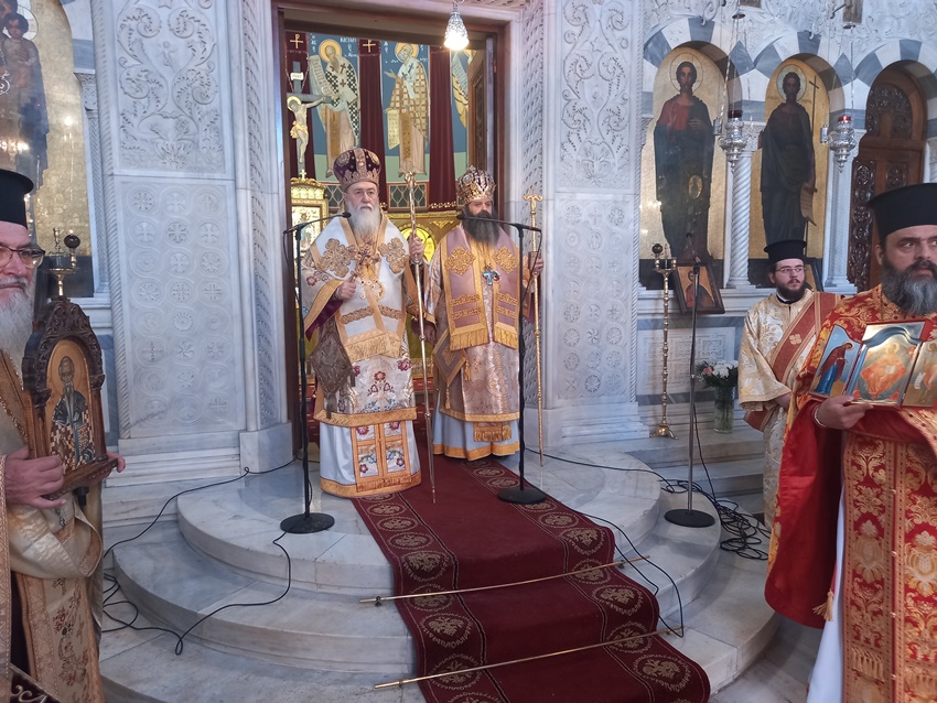Κυριακή της Ορθοδοξίας στην Κόρινθο με σκέψεις στην τραγωδία των Τεμπών