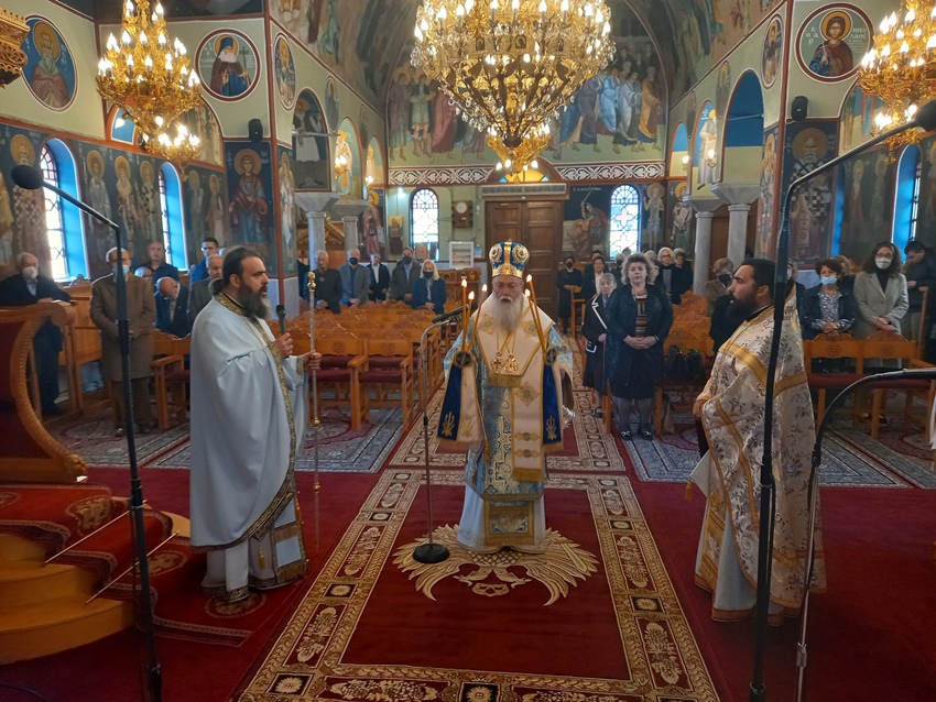 Δ’ Κυριακή Νηστειών και Ε΄ Κατανυκτικός Εσπερινός στην Ιερά Μητρόπολη Κορίνθου