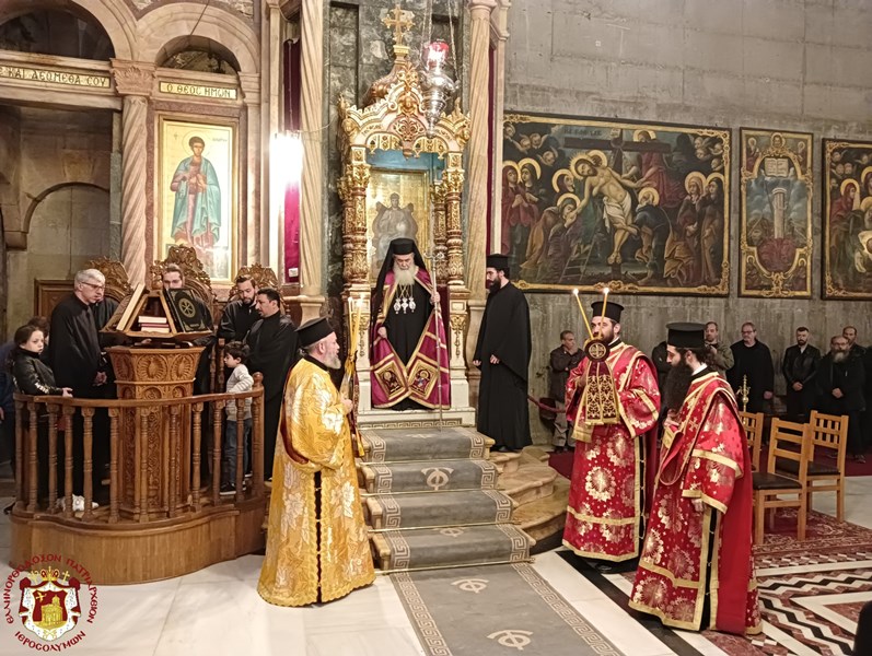 البطريركية الأورشليمية تحتفل بأحد الأورثوذكسية