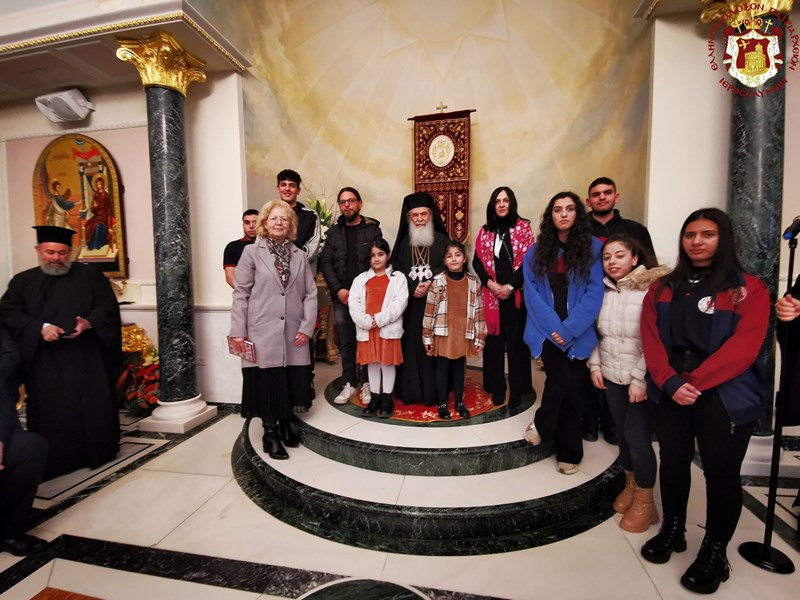 الإحتفال بعيد القديس ثيوفيلوس وعيد إسم صاحب الغبطة