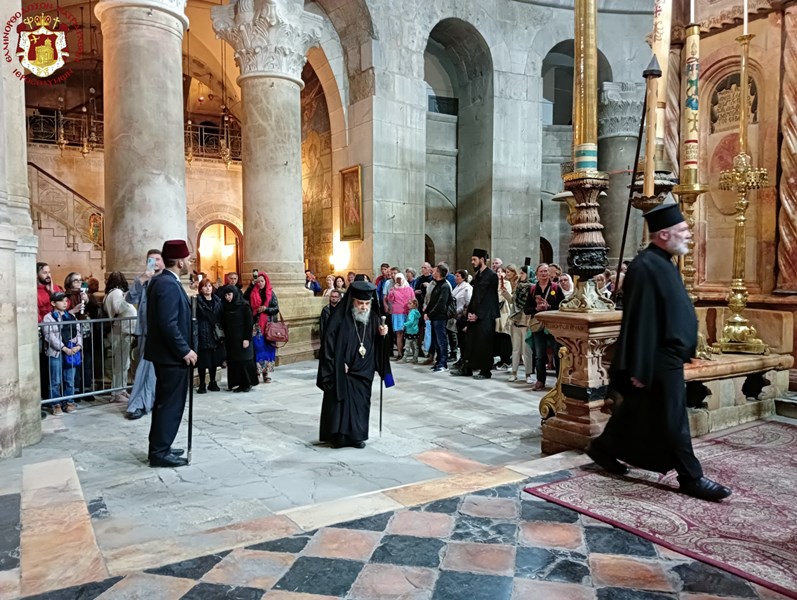 Ο Μεγάλος Κανόνας στο Πατριαρχείο Ιεροσολύμων