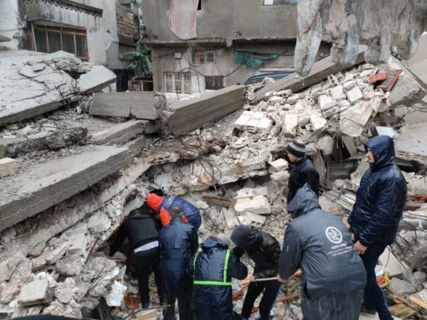 15 τόνοι ανθρωπιστικής βοήθειας προς τους σεισμόπληκτους της Τουρκίας και της Συρίας