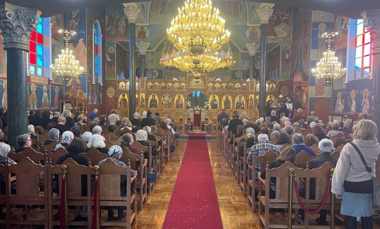 Οι Α’ Χαιρετισμοί στον Ι.Ν. Μεταμορφώσεως του Σωτήρος στη Μελβούρνη