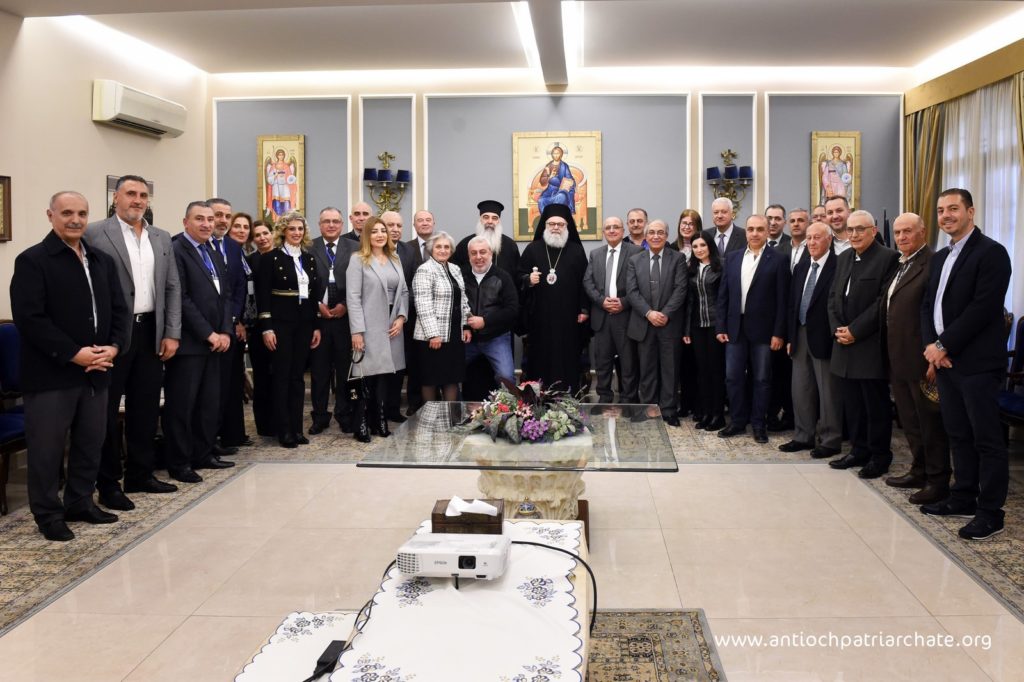 البطريرك يوحنا يلتقي المجلس الملي ولجنة المتابعة والتنسيق في اللاذقية ويقول:” تشجعوا الكنيسة معكم” اللاذقية،