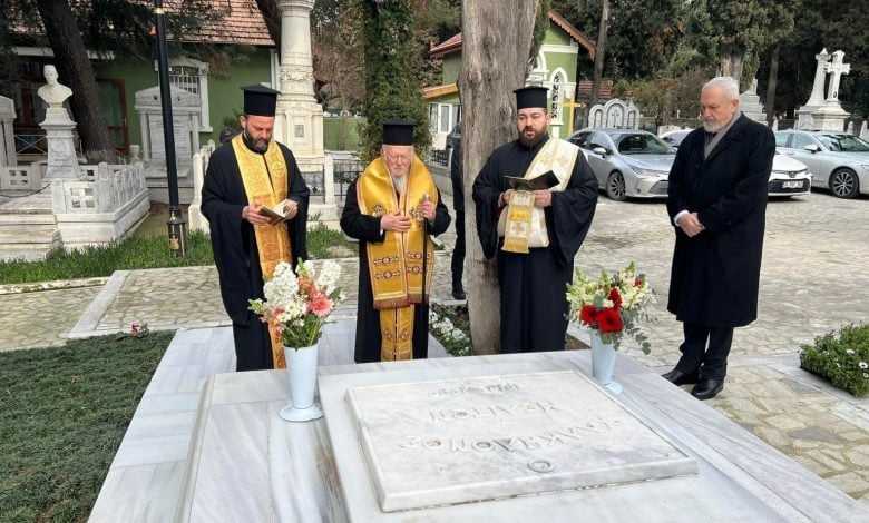 Ecumenical Patriarch Bartholomew prays Trisagion for the Late Metropolitan Meliton of Chalcedon