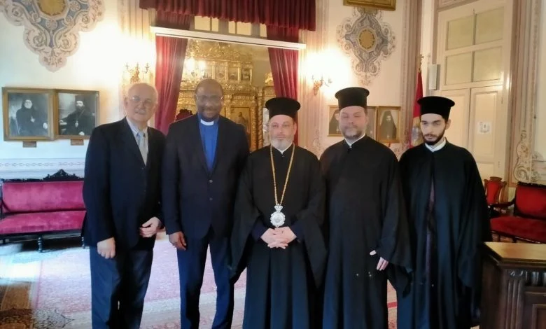 The new General Secretary of the World Council of Churches at the Theological School of Halki
