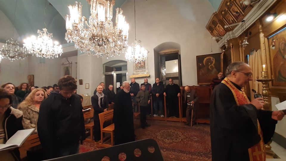 خدمة صلاة النوم الكبرى في بتغرين