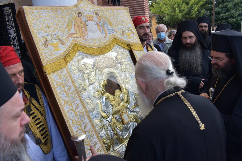 To ανακοινωθέν της Ιεράς Συνόδου για την αναβολή έλευσης της εικόνας Άξιον Εστί