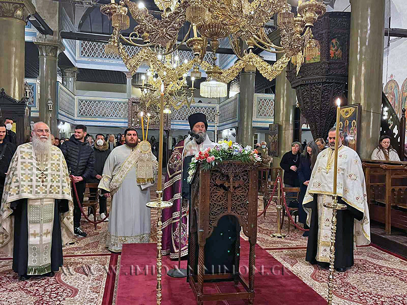 Α Χαιρετισμοί και Θεία Λειτουργία των Προηγιασμένων Δώρων στα Ιωάννινα