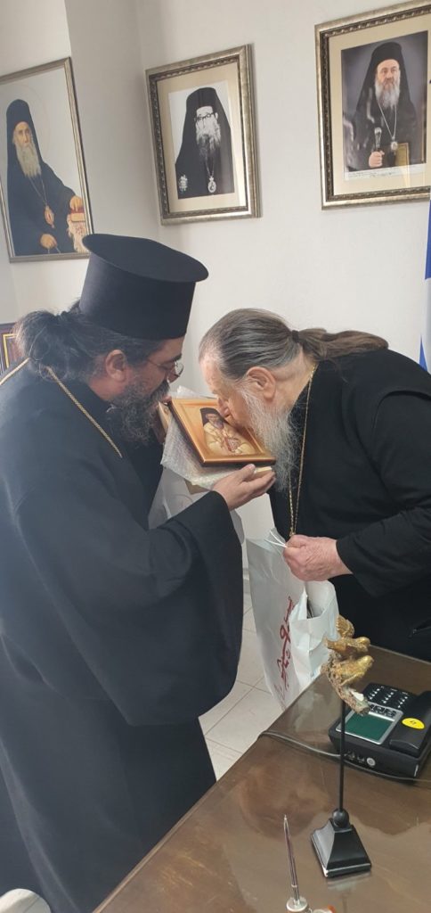 Ο Καστορίας Καλλίνικος ευχήθηκε έτη πολλά στον Φλωρίνης Θεόκλητο για τα ονομαστήριά του