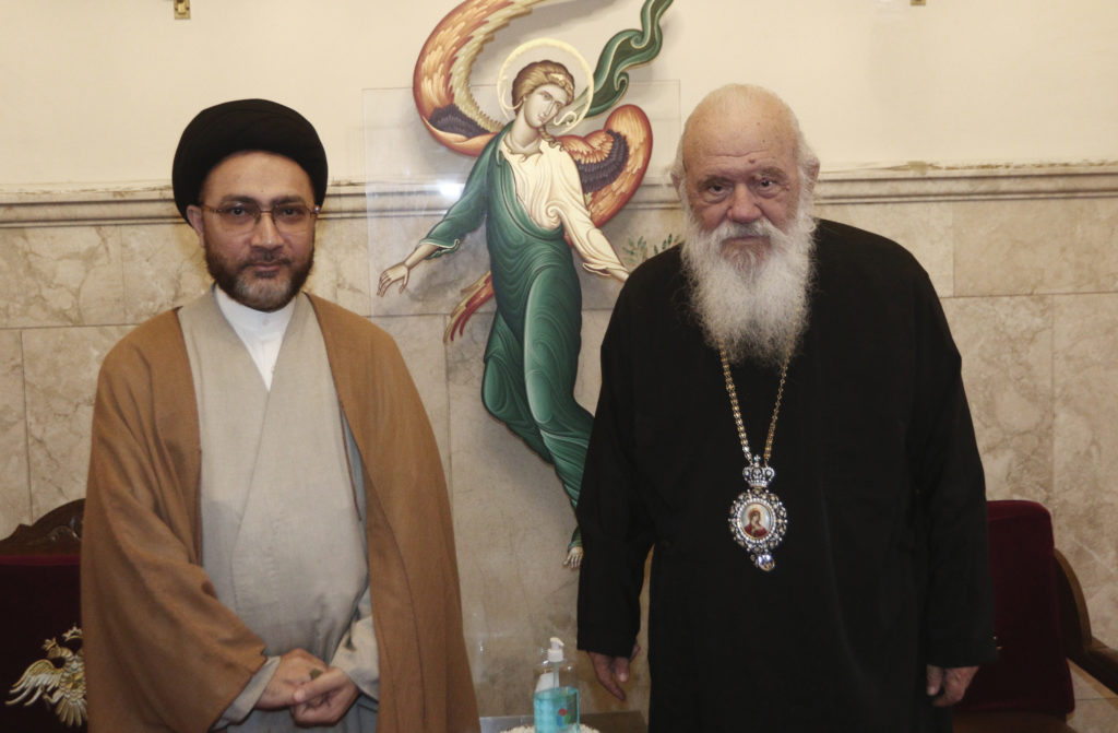 Συνάντηση του Αρχιεπισκόπου με τον θρησκευτικό ηγέτη των Σιιτών του Πακιστάν