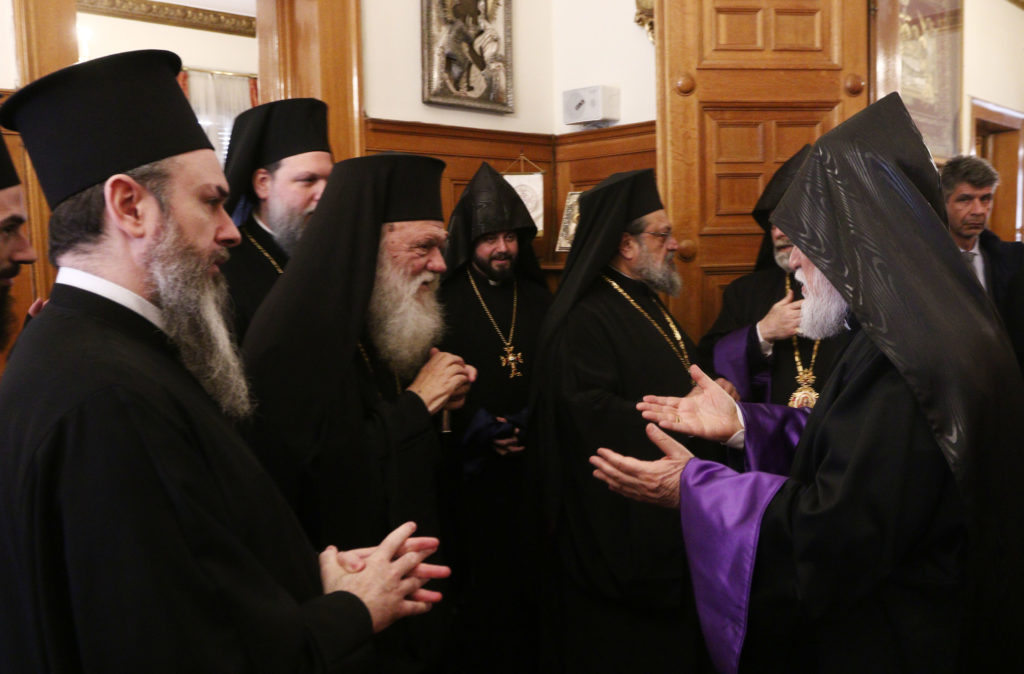 Συλλυπητήρια από τον Πατριάρχη των Αρμενίων στον Αρχιεπίσκοπο Ιερώνυμο για το δυστύχημα στα Τέμπη