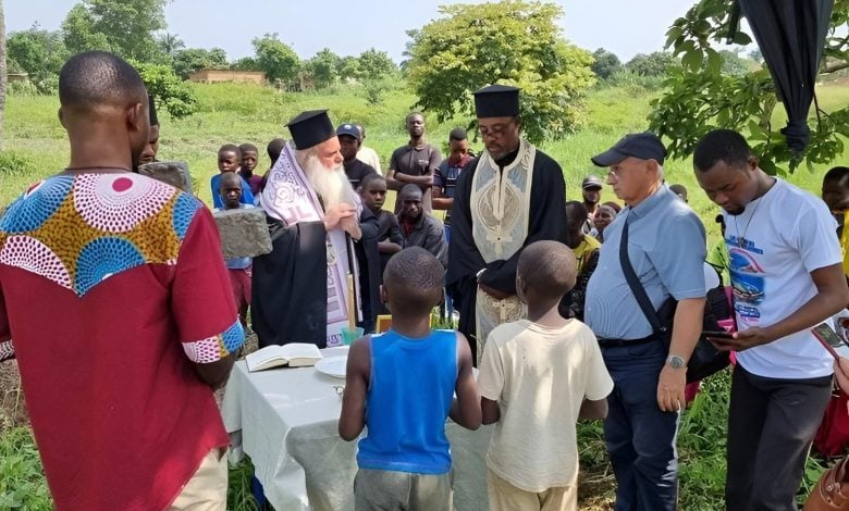 Foundation of a new Church dedicated to the Dormition of the Theotokos, in the Democratic Republic of the Congo