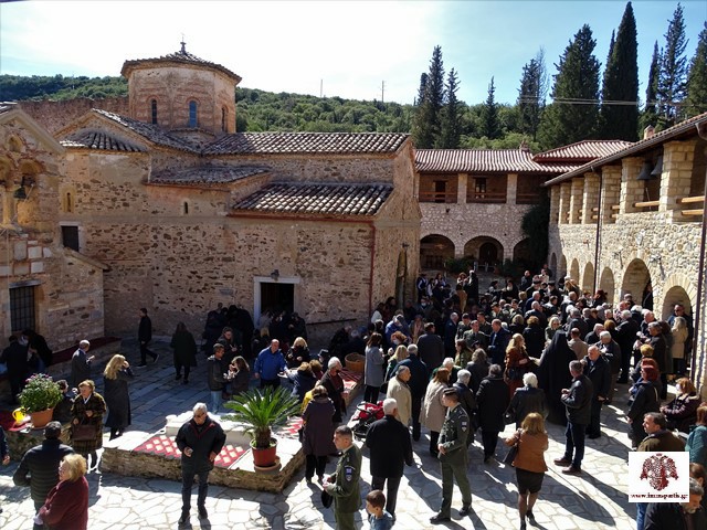 Σπάρτη: Πλήθος πιστών στην πανήγυρη της Μονής Αγίων Τεσσαράκοντα Μαρτύρων