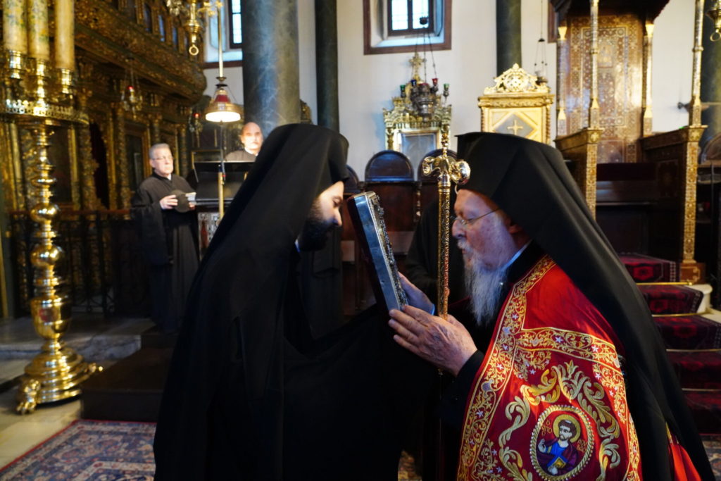 Εσπερινός Ευαγγελισμού της Θεοτόκου και Δ’ Χαιρετισμοί στο Φανάρι