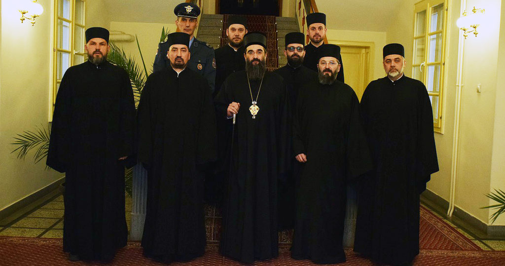 Радни састанак Епископа војног са војним свештеницима