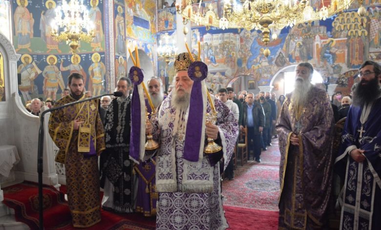 The memory of Saint Nicholas Planas celebrated in his birthplace of Naxos