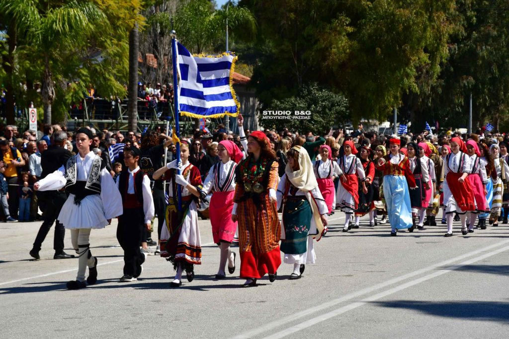 Το Ναύπλιο εόρτασε την Εθνική Επέτειο της 25ης Μαρτίου