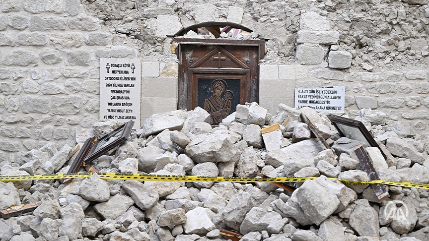 Σεισμός, Τουρκία: Καταστράφηκε ελληνορθόδοξη εκκλησία μετά από 7 αιώνες (ΦΩΤΟ)
