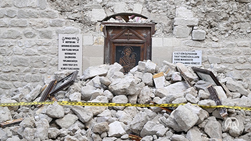 Σεισμός, Τουρκία: Καταστράφηκε ελληνορθόδοξη εκκλησία μετά από 7 αιώνες (ΦΩΤΟ)