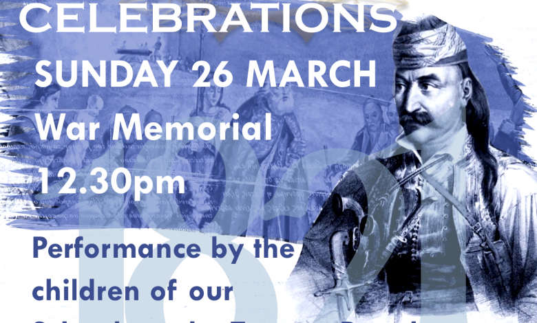 Programme for Greek National Day Celebrations in Adelaide
