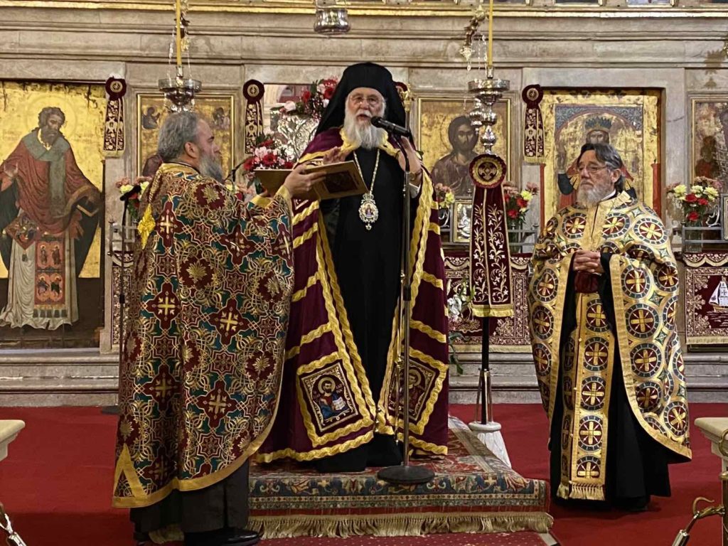 Α΄ Χαιρετισμοί, Κέρκυρα: Έψαλλαν φοιτητές του Ιονίου Πανεπιστημίου και της Θεολογικής Αθηνών