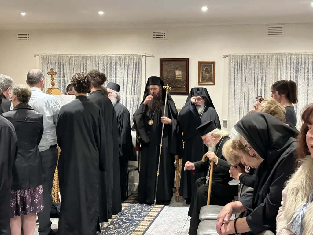 Melbourne: 3rd Lenten Vespers at the Parish of the Three Holy Hierarchs, Clayton