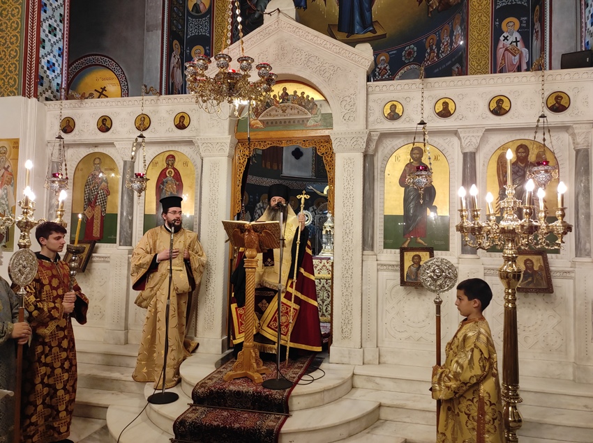 Οι Α’ Χαιρετισμοί από τον Επίσκοπο Κεγχρεών στην Κόρινθο