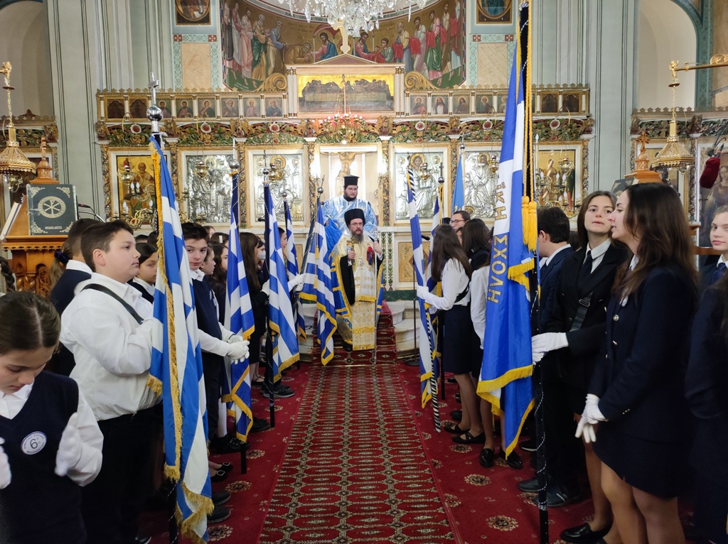 Η εορτή του Ευαγγελισμού της Θεοτόκου και της Επετείου της 25ης Μαρτίου στην Ιερά Μητρόπολη Αιτωλίας και Ακαρνανίας