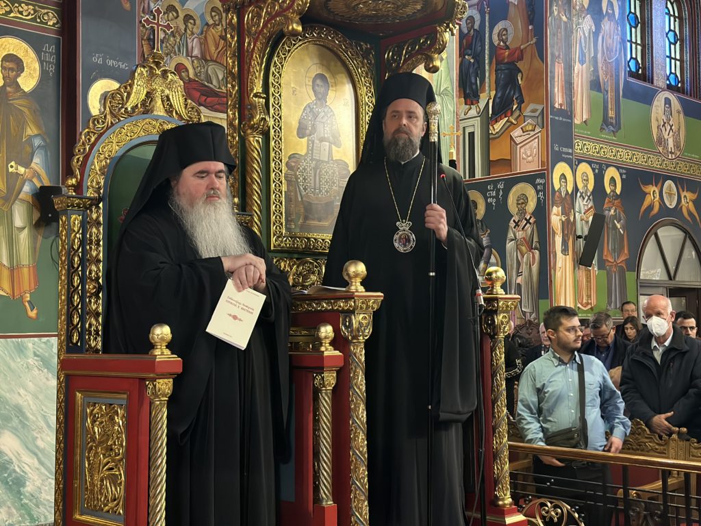 Ε’ Κατανυκτικός Εσπερινός στην Καλαμαριά και ομιλία του Επισκόπου Ωρεών