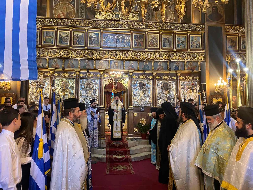 Η διπλή εορτή του Ελληνισμού στην Ιερά Μητρόπολη Χαλκίδος