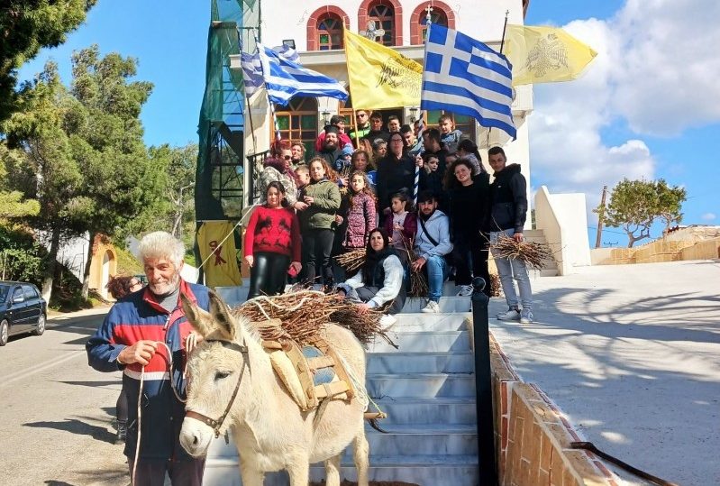 «Τα κλήματα», το έθιμο του Μεγάλου Κανόνος στη Λέρο (ΦΩΤΟ)