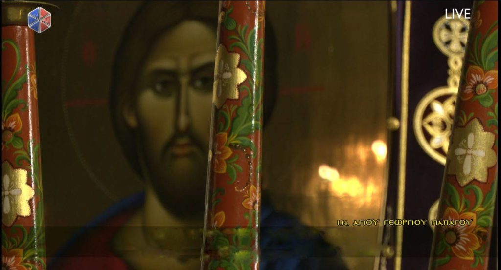 Η Γ’ Στάση των Χαιρετισμών από τον Άγιο Γεώργιο Παπάγου μεταδόθηκε από την Pemptousia.tv