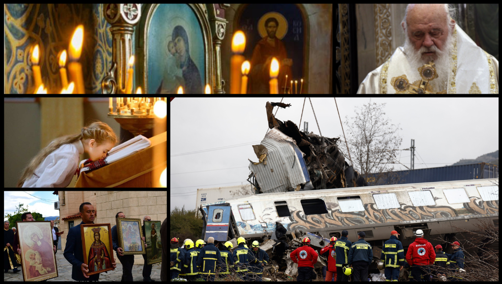 Όλη η Ελλάδα μία προσευχή για τα θύματα της εθνικής τραγωδίας στα Τέμπη (ΒΙΝΤΕΟ+ΦΩΤΟ)