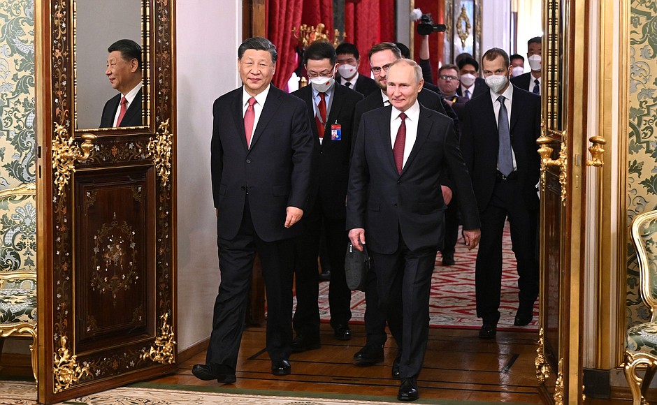 Ο Μητροπολίτης Βολοκολάμσκ παρέστη σε δεξίωση με αφορμή την επίσκεψη του Σι Τζινπίνγκ στη Ρωσία