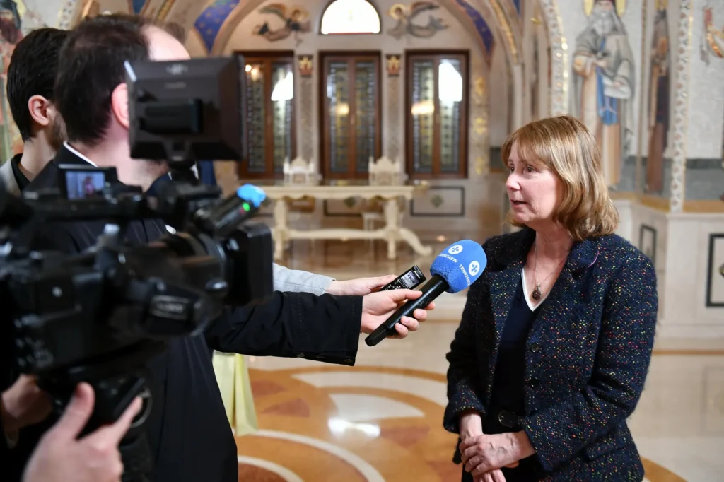 Noul Ambasador al SUA în România: Sunt sigură că vom avea multe oportunități de cooperare în viitor cu Patriarhia Română