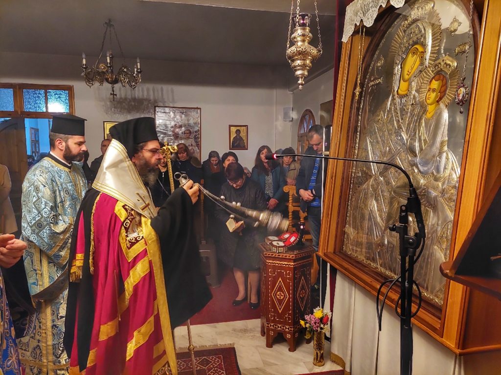 Χοροστασίες του Μητροπολίτη Μαρωνείας στους Β’ Χαιρετισμούς