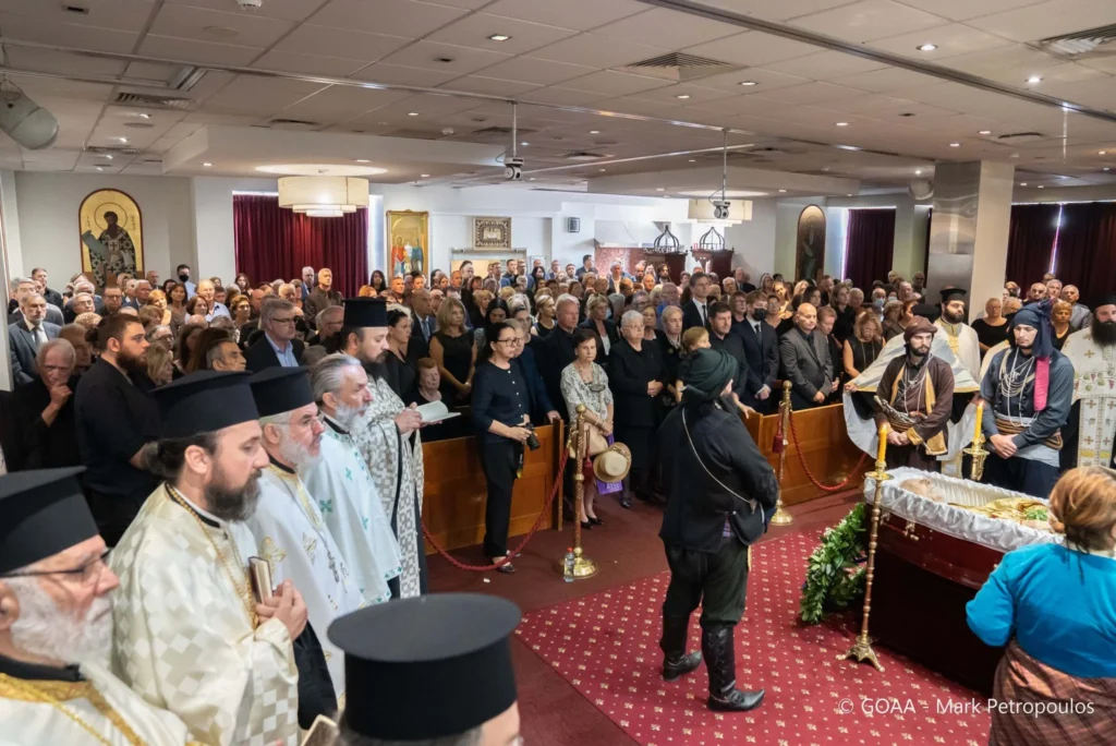 Funeral Service of the late Protopresbyter Nicholas Tsouloukidis in Sydney