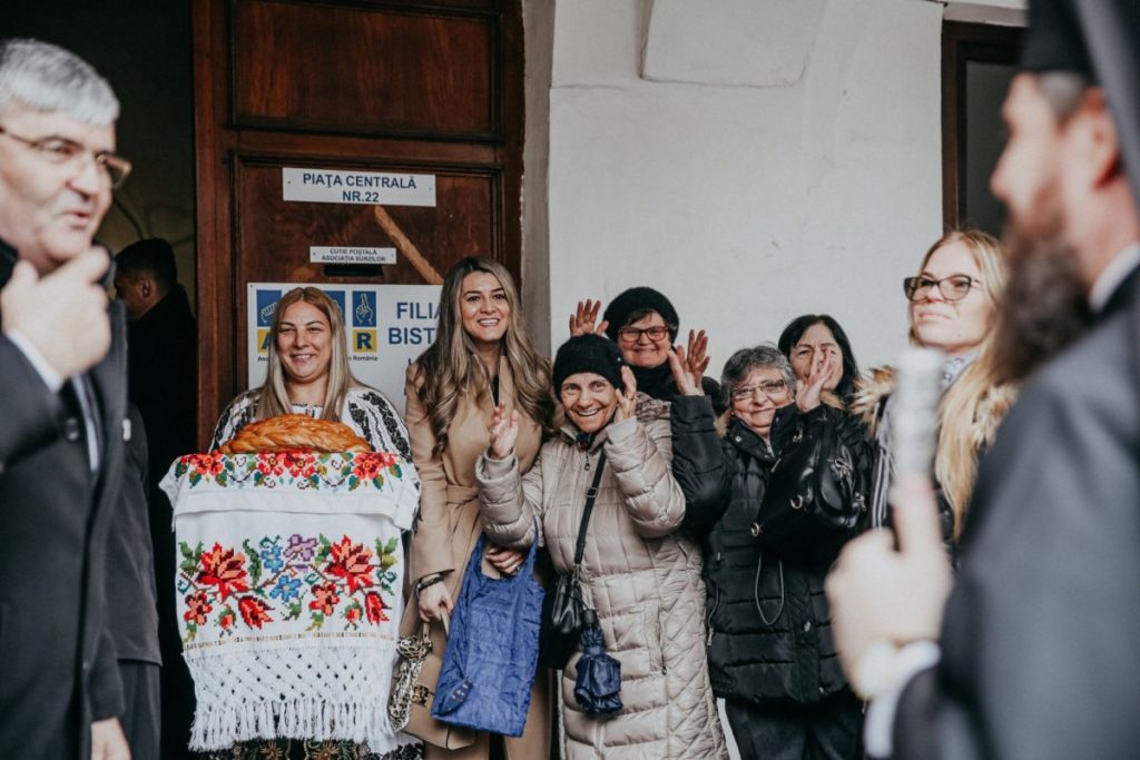 Binecuvântarea sediului Asociației Naționale a Surzilor din România – filiala Bistrița