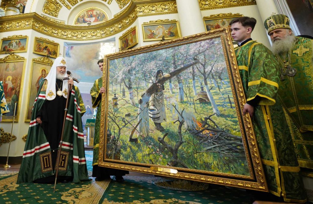 Ο Πατριάρχης Κύριλλος τίμησε τον Ορθόδοξο πρίγκιπα Δανιήλ της Μόσχας, στην ομώνυμη Σταυροπηγιακή Μονή (ΦΩΤΟ)
