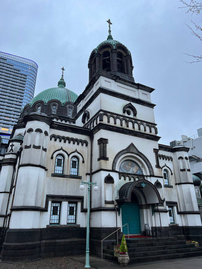 Митрополит Волоколамский Антоний посетил Воскресенский кафедральный собор Токио