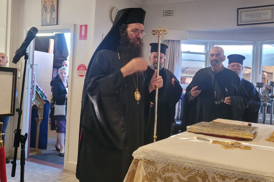 Μελβούρνη: Ο Επίσκοπος Τολιάρας στον Ι.Ν. Τριών Ιεραρχών Clayton για τον Γ’ Κατανυκτικό Εσπερινό