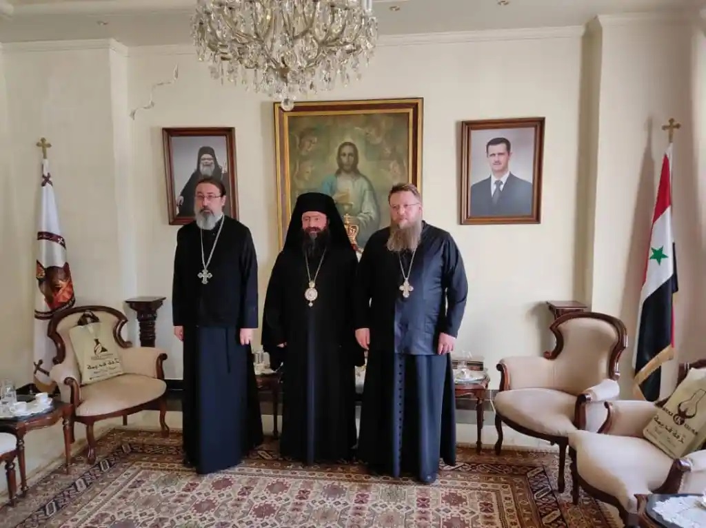 Представитель Русской Церкви посетил пострадавшую от землетрясения Алеппскую митрополию