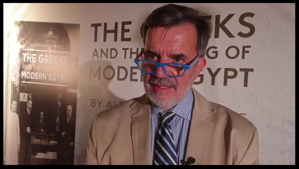 History professor Kitroeff to Orthodoxia news agency on inseparable bonds linking ethnic Greek community in Egypt, Greek diaspora in US with Orthodox Church