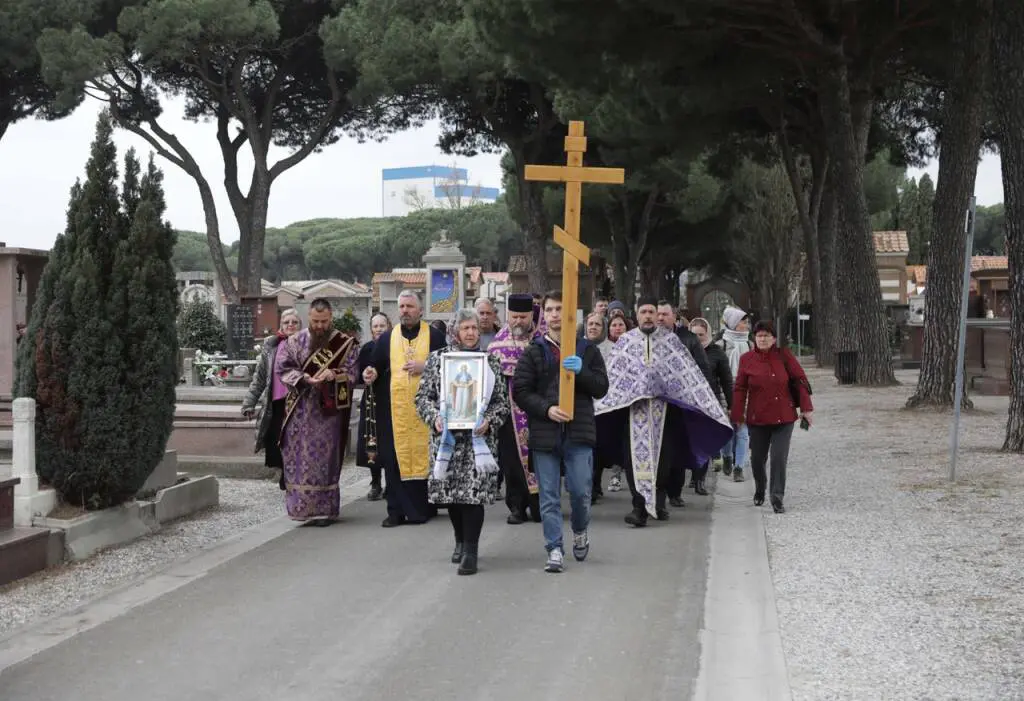 A fost sfințit un cimitir ortodox la Ravenna
