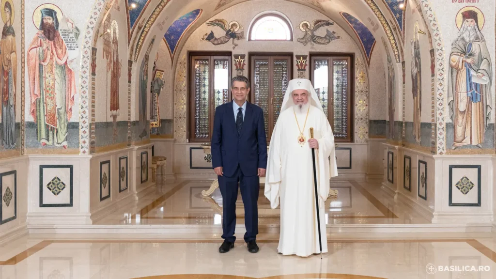 Ambasadorul Republicii Cipru la București în vizită de prezentare la Patriarhia Română